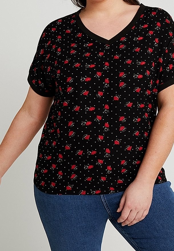 Zizzi Blusa - black