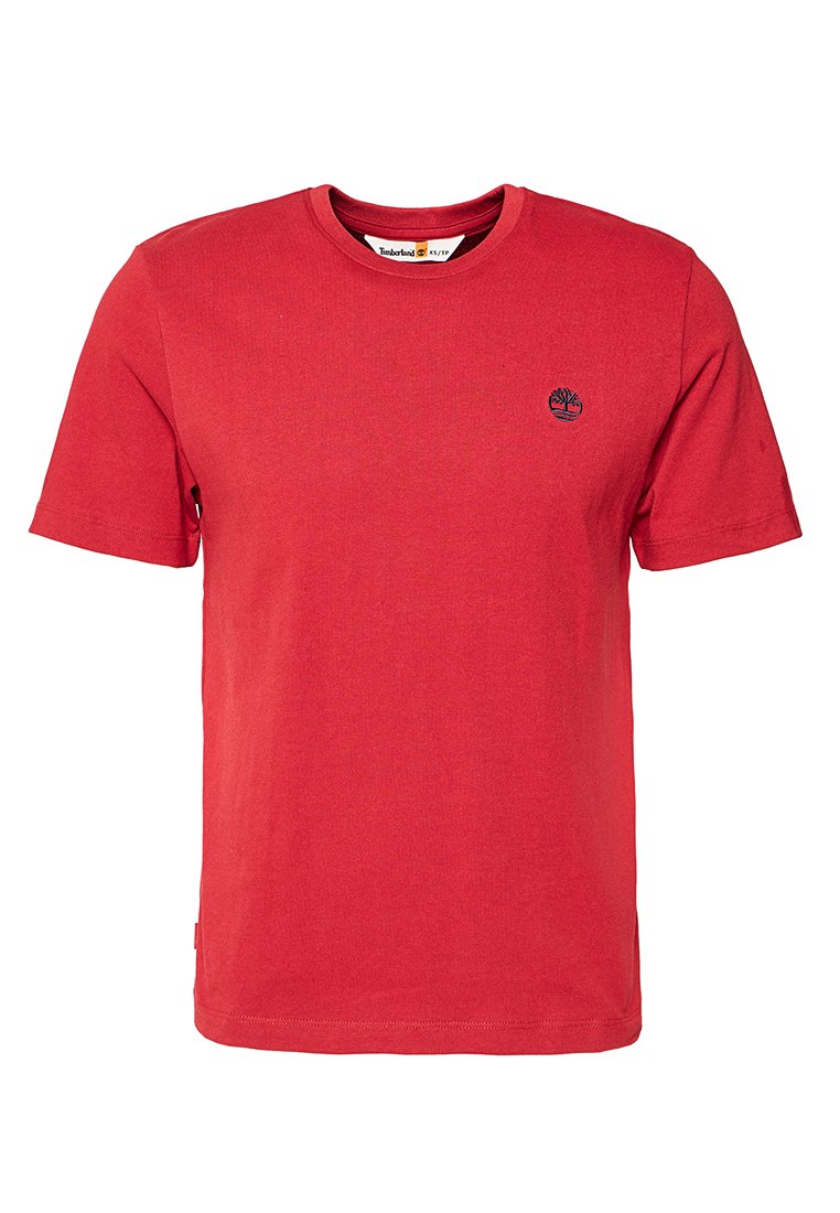 Timberland T-shirt print bordeauxrood