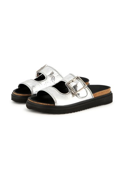 Zadig & Voltaire Muiltjes - silver