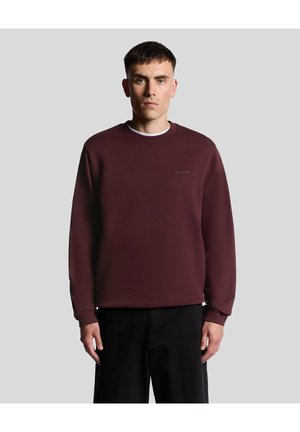 LOGO BRUSHBACK CREW NECK  - Sweatshirt - port