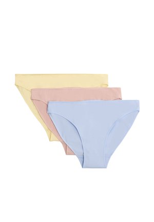 Ysabel Mora PACK DE 3 MIDI BÁSICAS - Braguitas - blue orange yellow