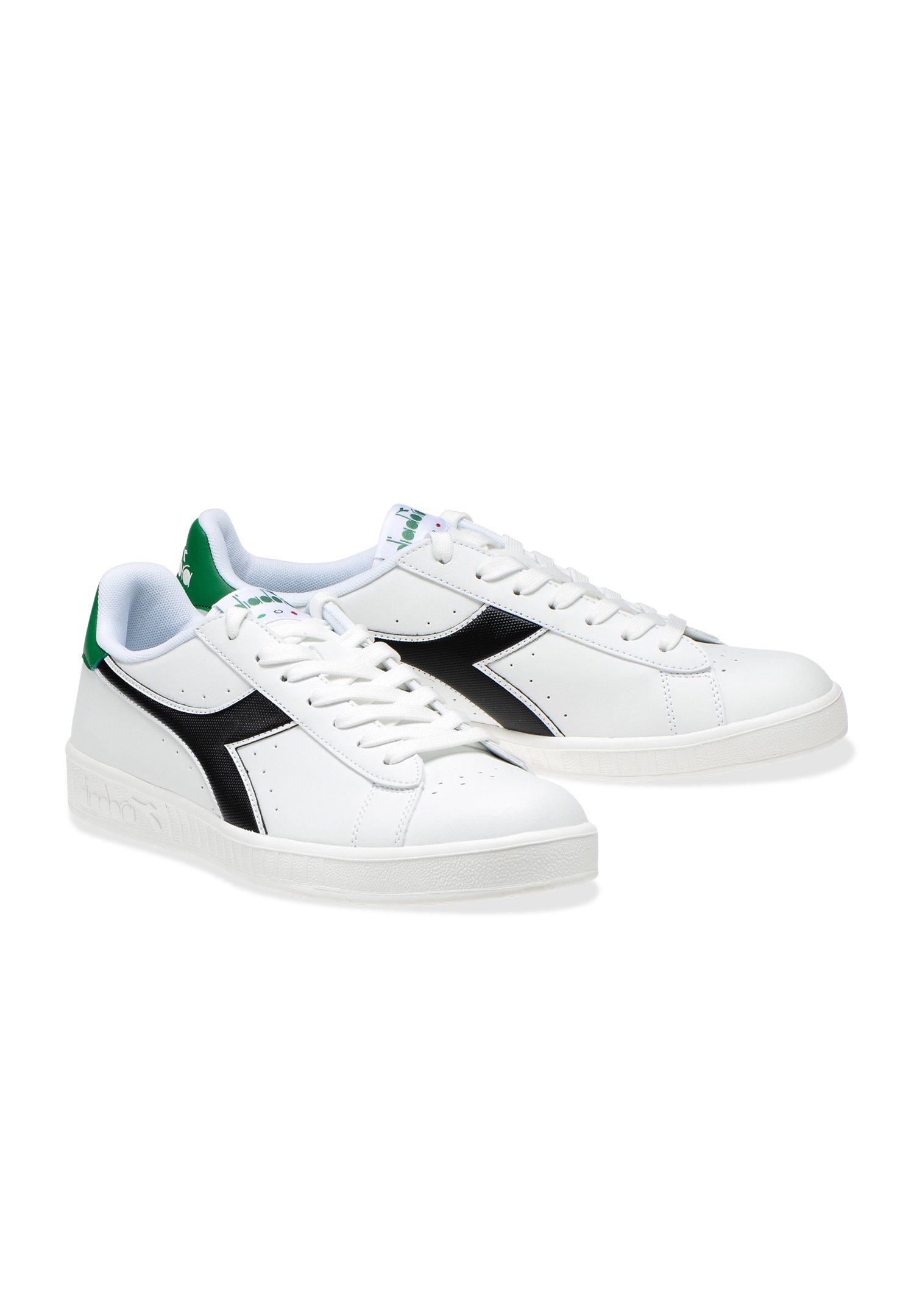 Diadora GAME UNISEX - Sneakers basse - nero-crema pisello/nero - Zalando.it