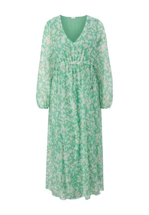 Freizeitkleid - grün   mehrfarbig