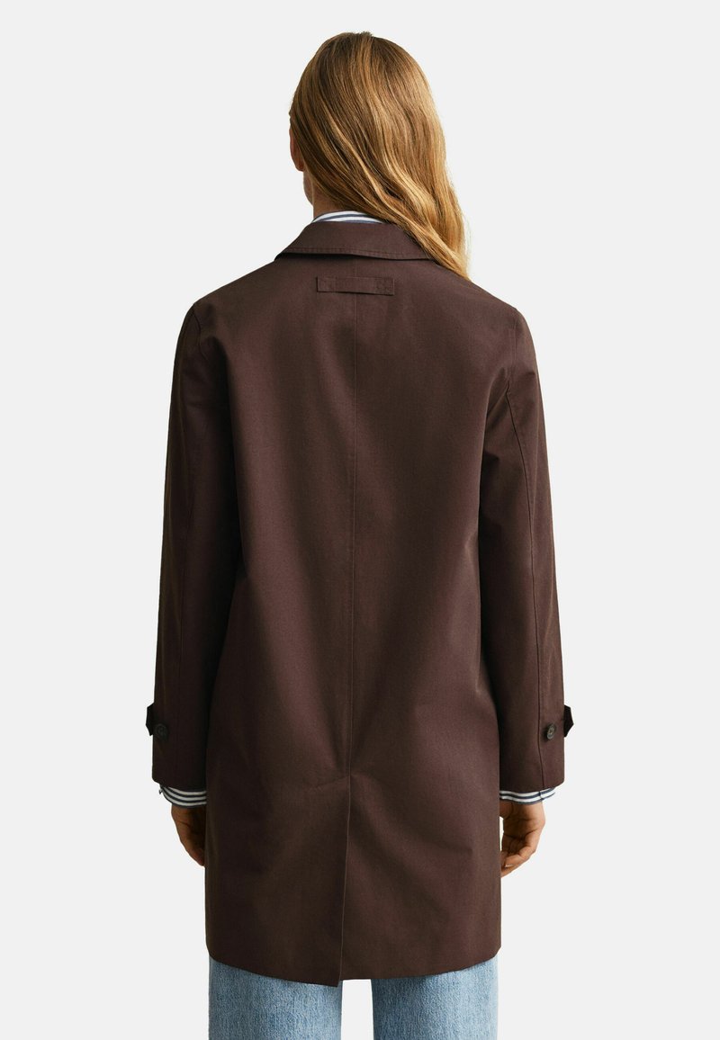 GANT CAR COAT - Krátký kabát - deep brown