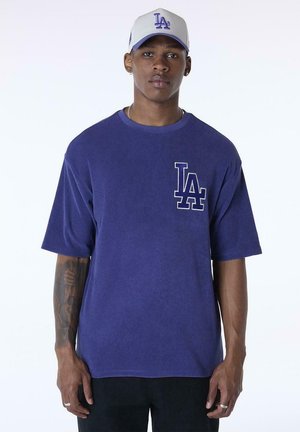 New Era, LOS ANGELES DODGERS NEW ERA MLB TOWELLING OS TEE T-SHIRT LILA - Print T-shirt - lila