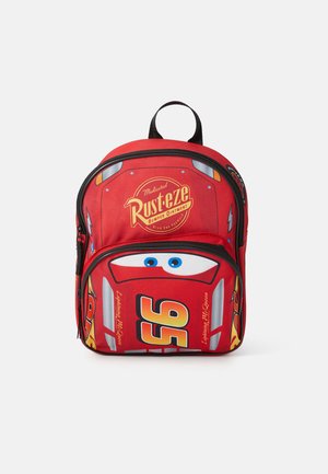 Kidzroom BACKPACK CARS FLUFFY FRIENDS UNISEX - Sac à dos - red
