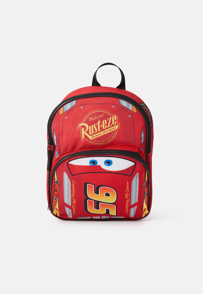 Kidzroom BACKPACK CARS FLUFFY FRIENDS UNISEX - Σακίδιο πλάτης - red