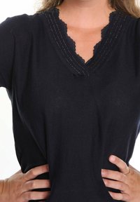 Cassis Stickad tröja - dark blue