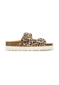 Bosanova CON HEBILLAS - Sandalias planas - leopardo