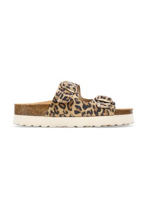 Bosanova CON HEBILLAS - Sandalias planas - leopardo