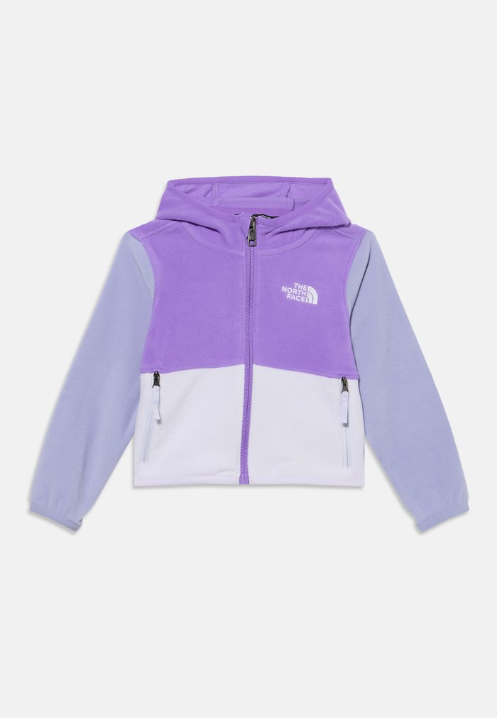 The North Face GLACIER HOODIE UNISEX - Fleece jacket - elevation purple/ice lilac/pale plum