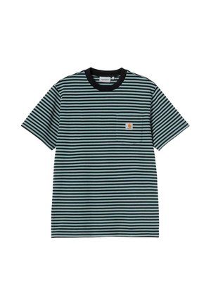 VERNER POCKET - T-shirt imprimé - black   citadel