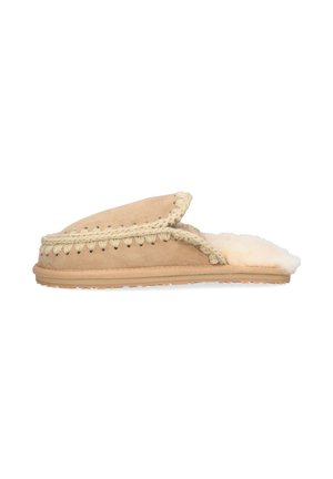 FULL ESKIMO STITCH - Slippers - camel