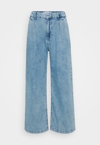 TROUSER DYLAN - Wide Leg - light indigo