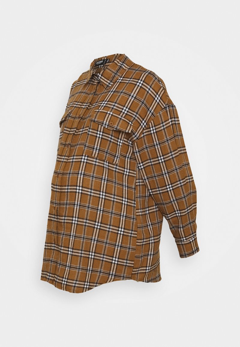Missguided Maternity Overhemdblouse bruin