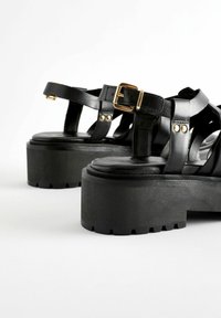Next FOREVER COMFORT CHUNKY  - Platåsandaletter - black