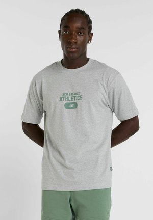 HERITAGE GRAPHIC - Print T-shirt - grey