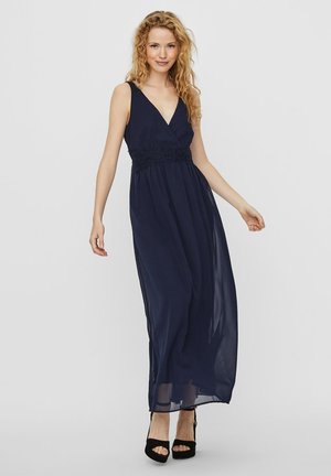 SPITZENHEMDCHEN - Maxi dress - navy blazer