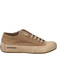 Candice Cooper Rock Patch S-Sneakers in Old Nappa Leather and Buffered Leather, White, 43 EU