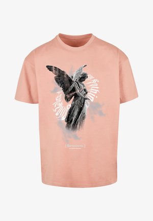 MJ Gonzales, MÄNNER HEAVY OVERSIZED - Camiseta estampada - amber