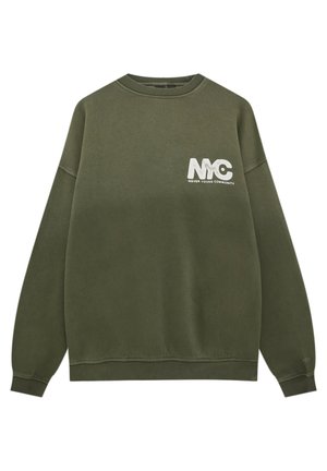 PRINTED  - Collegepaita - green