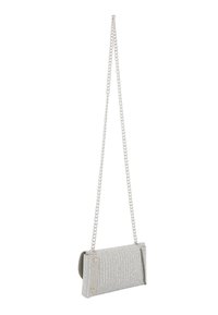 faina Clutches - silver coloured