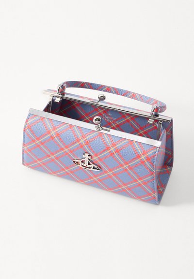 Vivienne Westwood DOLL FRAME PURSE - Pikkulaukku - blue/orange