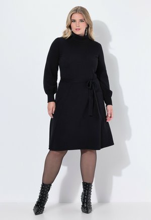 Strickkleid - black