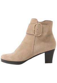 Pier One Kotníkové boty - beige