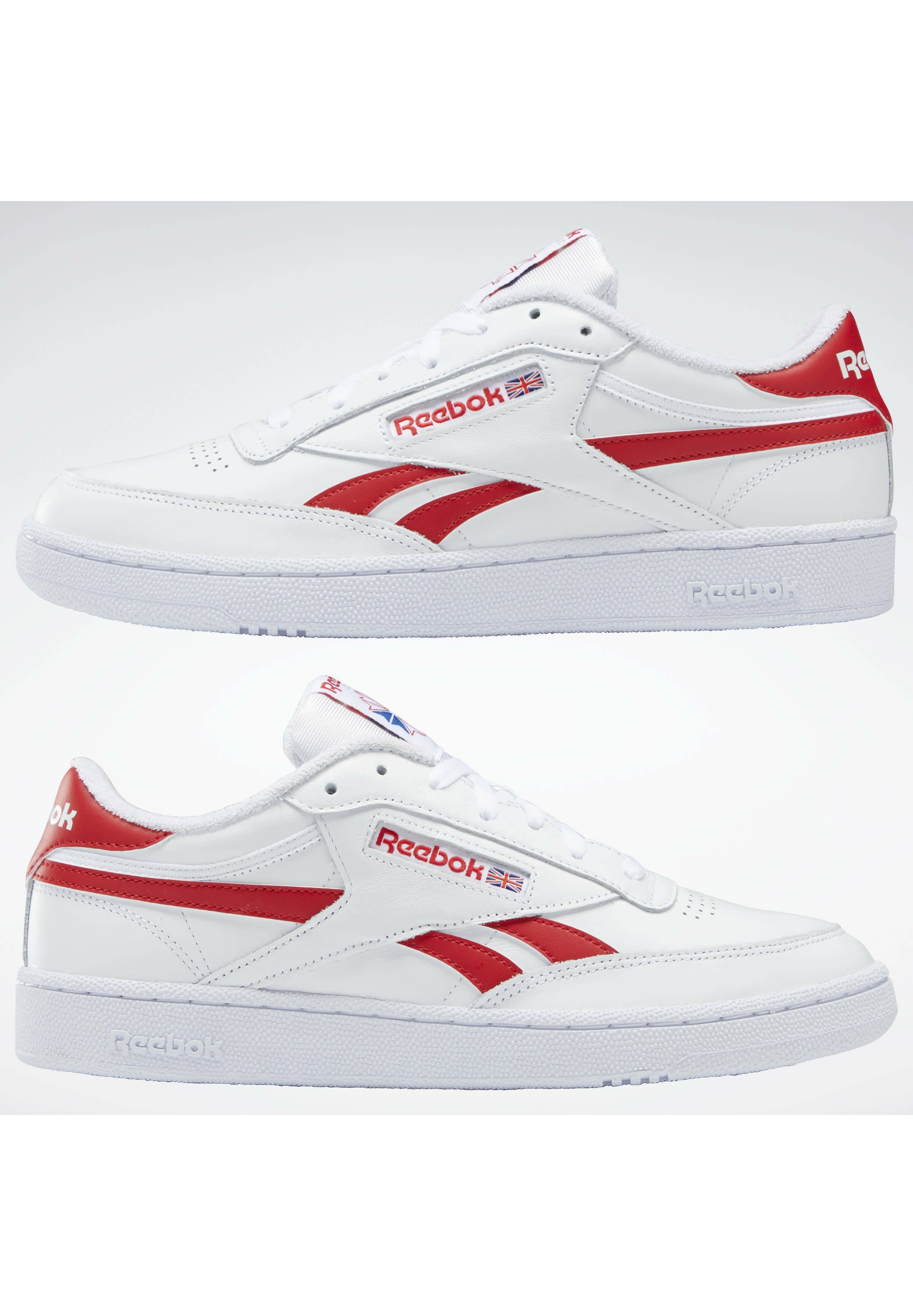 reebok club c revenge red