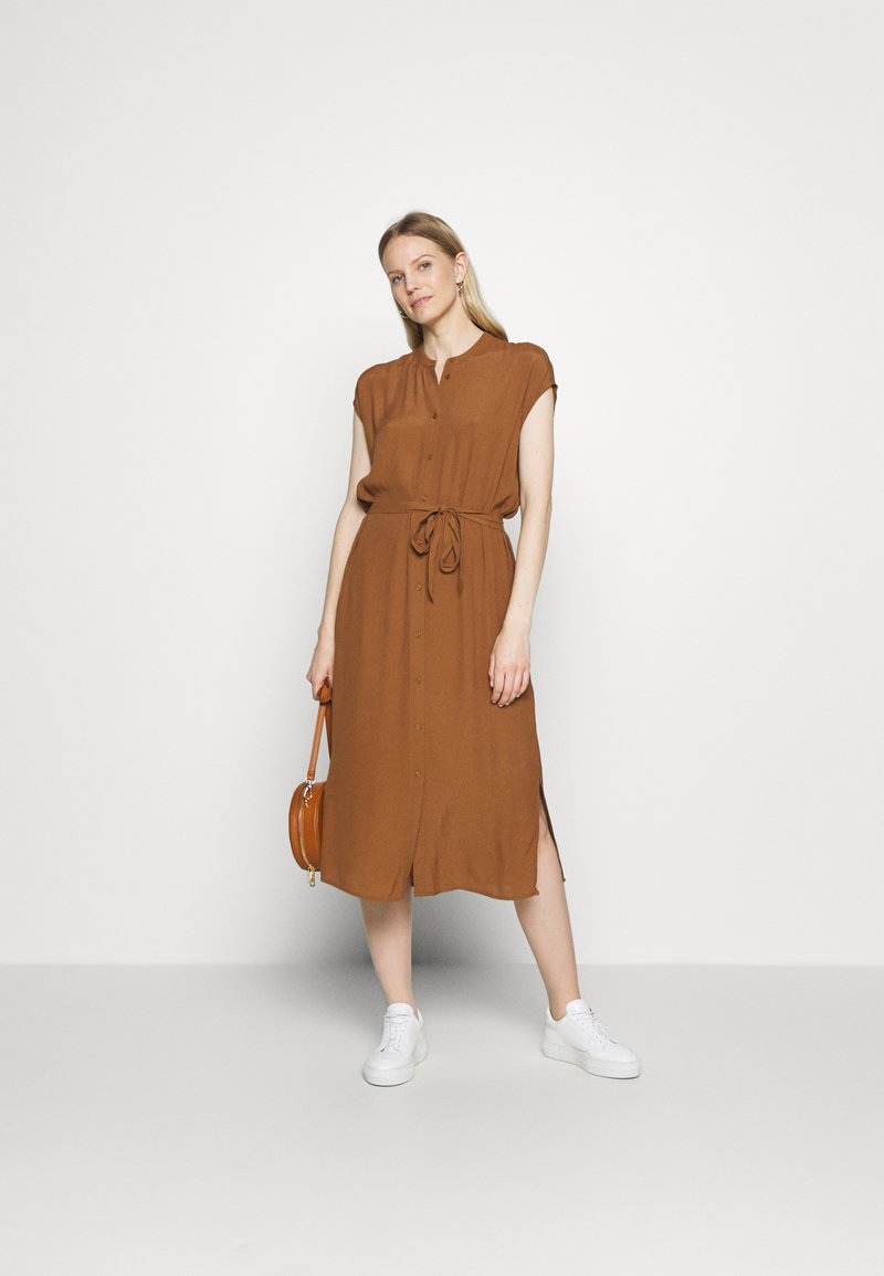 Someday Quito Blusenkleid Roasted Hazel Beige Zalando De 