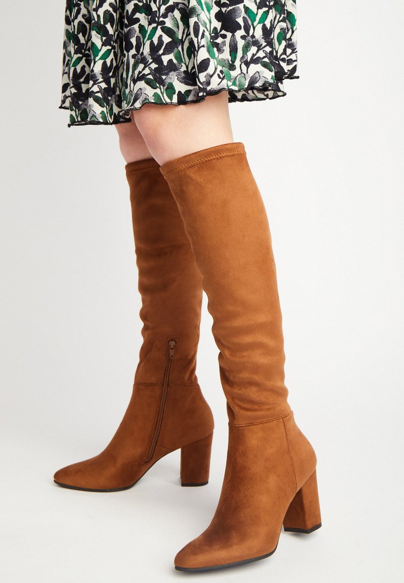 RYŁKO High heeled boots brown Zalando.ie