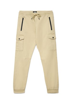 TECNICI TASCHE  - Pantaloni cargo - beige chiaro