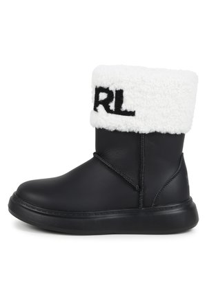 KARL LAGERFELD KIDS AVEC REVERS - Bottes de neige - black