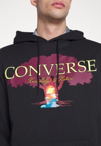 Converse Felpa con cappuccio - black