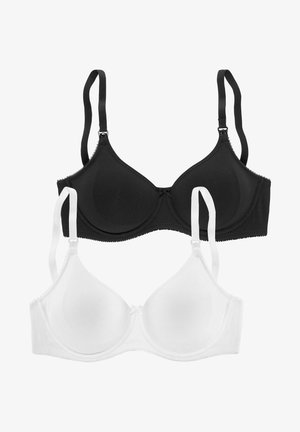 LASCANA 2 pack - Bügel BH - schwarz + weiß