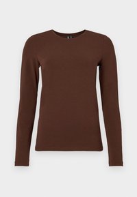 PCSIRENE TEE - Long sleeved top - chicory coffee