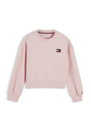 Tommy Hilfiger, HERITAGE FLAG SWEATSHIRT - Felpa - whimsy pink
