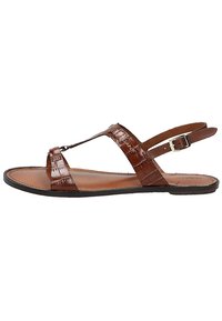 GANT BEECHUM - Riemensandalette - cognac crocco optic