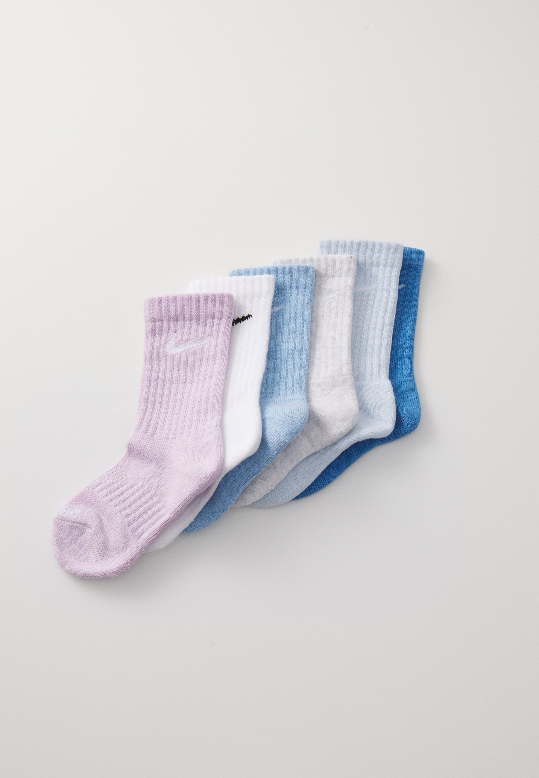 blue and pink nike socks