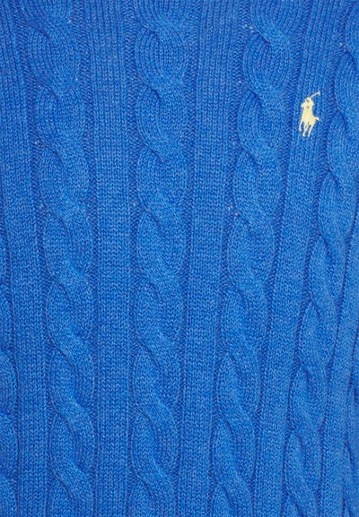 Polo Ralph Lauren CABLE-KNIT COTTON JUMPER - Camisola - dockside blue heather