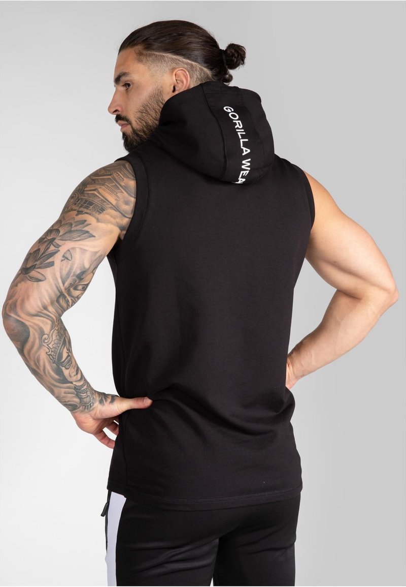 Gorilla Wear LINCOLN SLEEVELESS - Top - black/schwarz - Zalando.de