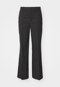 FULVA PERRY PANTS - Hlače - dark grey melange
