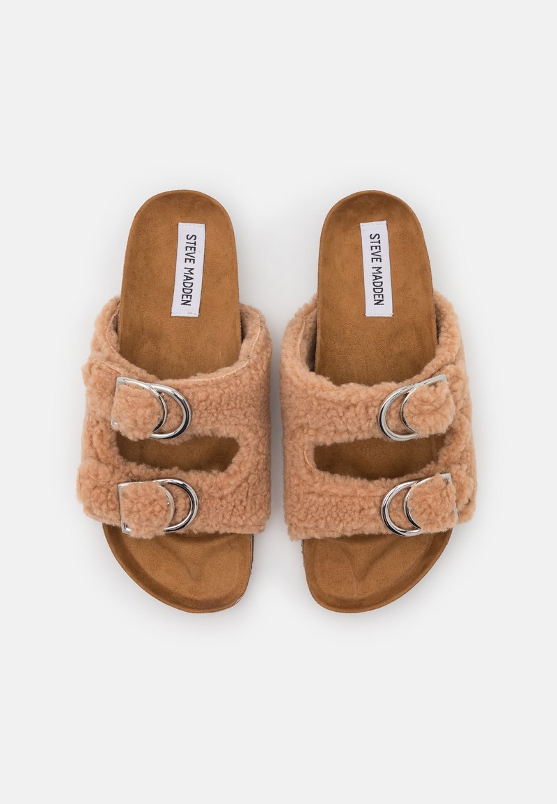 Damen Sneaker | Steve Madden CONNECTED Pantolette flach tan - QJ04809 Damen Sneaker | Steve Madden CONNECTED Pantolette flach tan - QJ04809