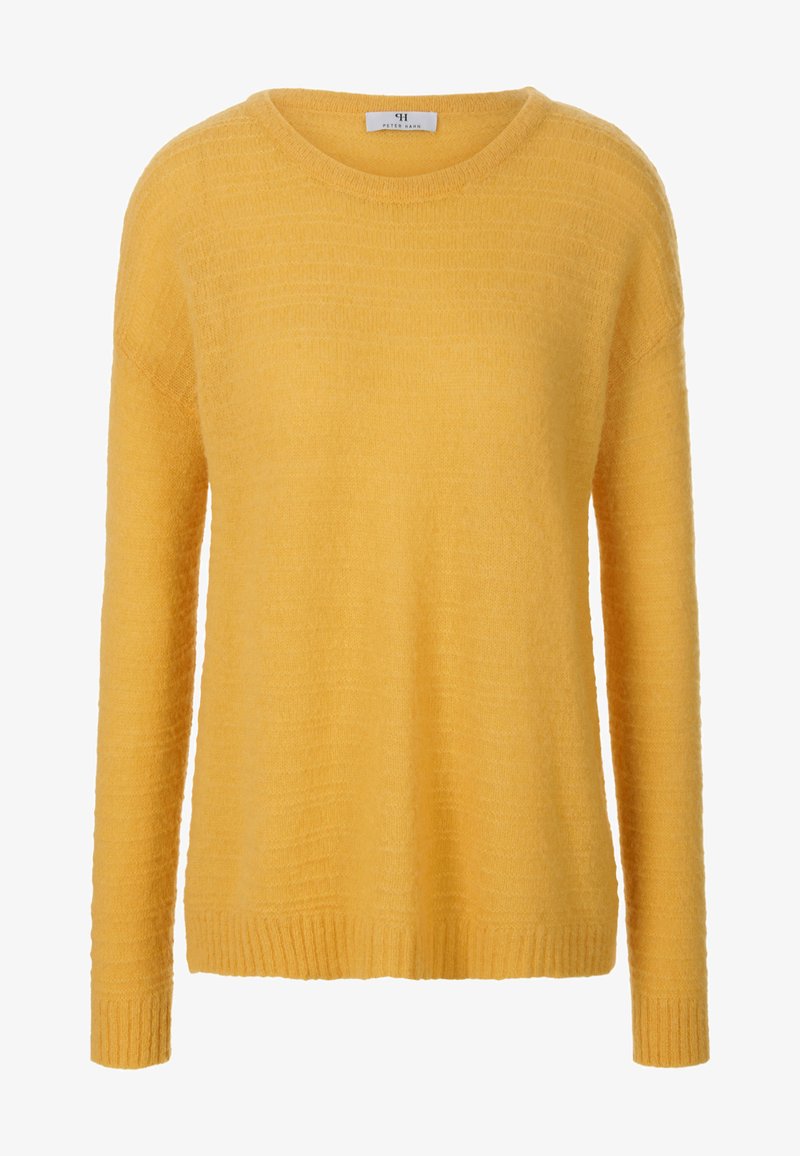 Sweater Gelber Wollpullover Wolle Senfgelber Pulli Esprit Damen