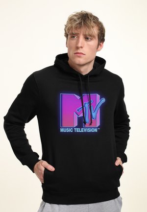 MTV GLOWS - Hættetrøje - black pure