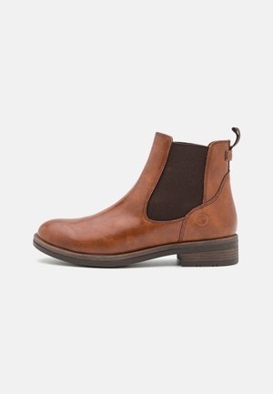 Tamaris Boots à talons - cognac