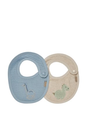 LÄTZCHEN 2ER PACK DINO REXI - Bib - dunkelblau meliert