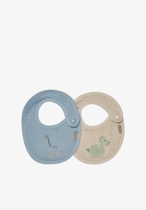 Sterntaler LÄTZCHEN 2ER PACK DINO REXI - Bib - dunkelblau meliert