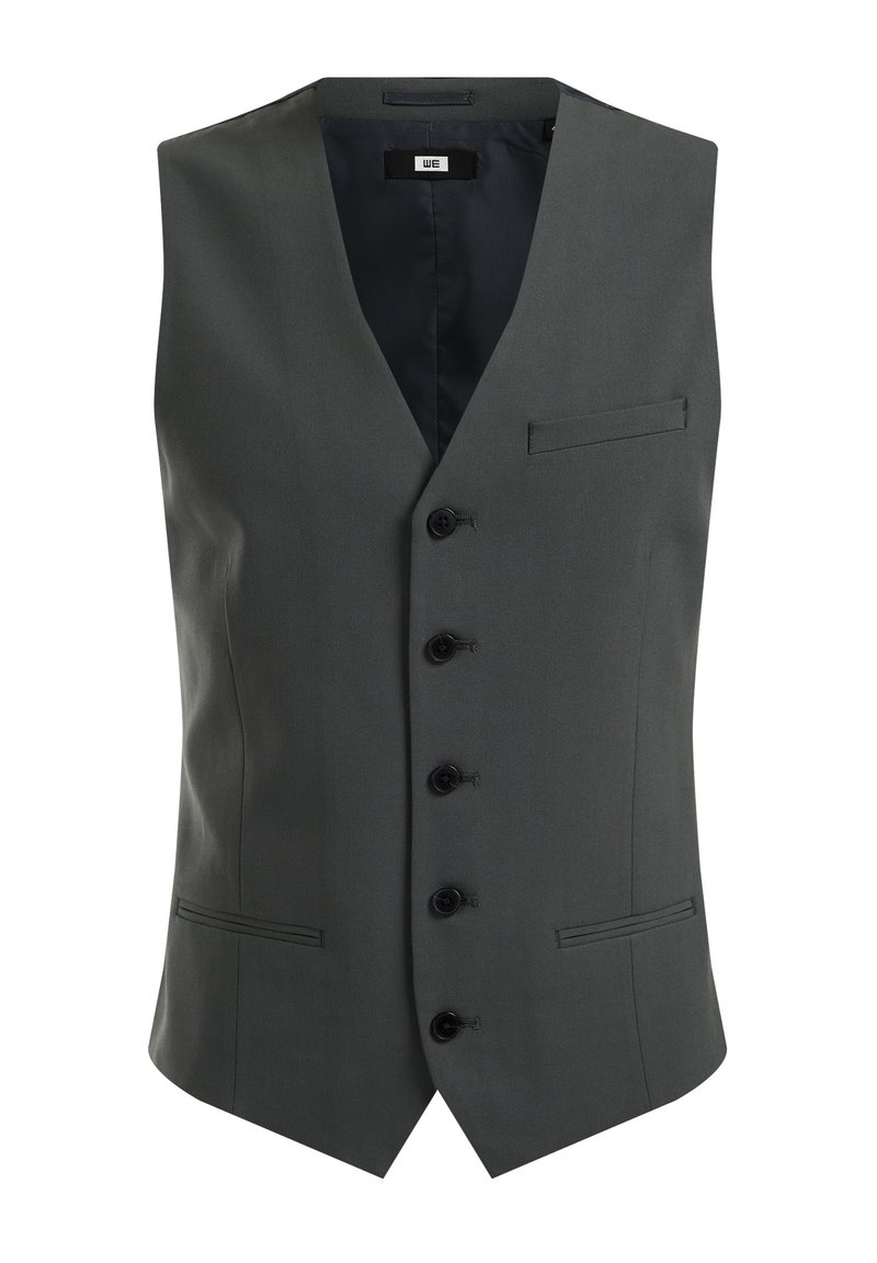 WE Fashion - THE FLEX SUIT - Suit waistcoat - green, Enlarge